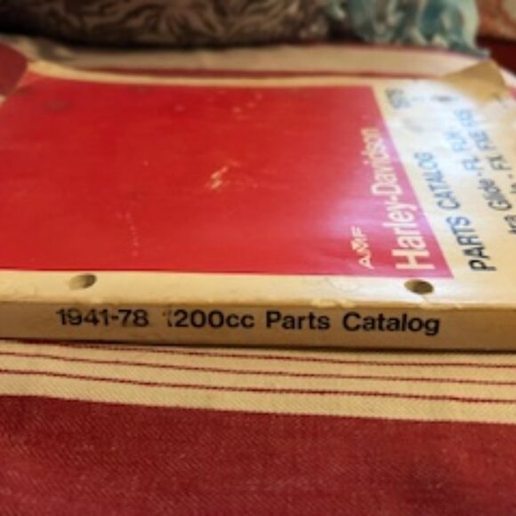 1941-1978 AMF/Harley Davidson Parts Catalog Issued Oct.1977 - Picture 4 of 13